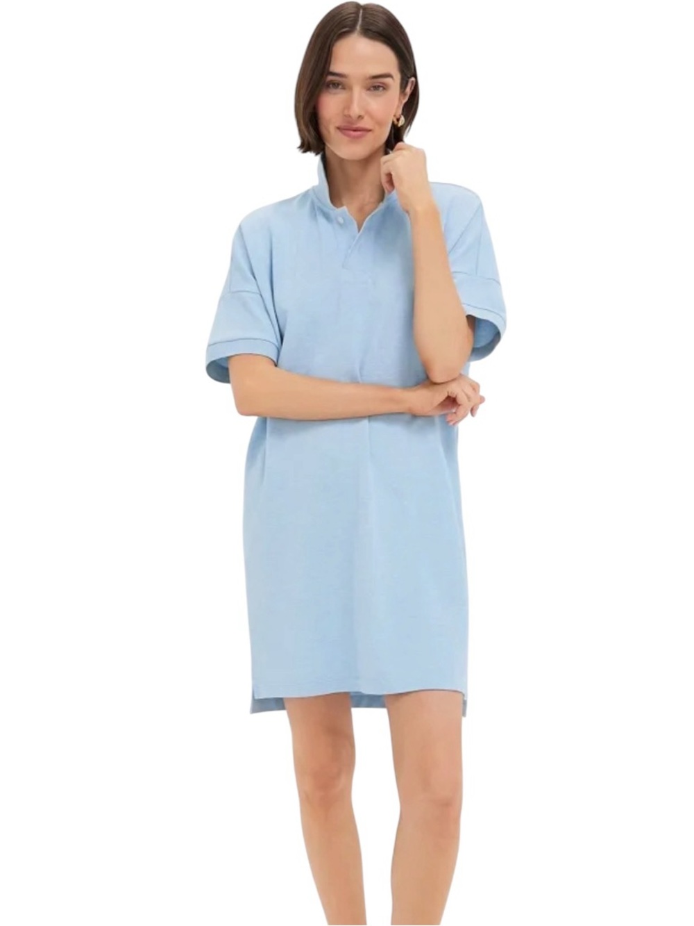 Tuckernuck Pique Teller Polo Shirt Dress Preppy Classic Preppy Country Club NWT